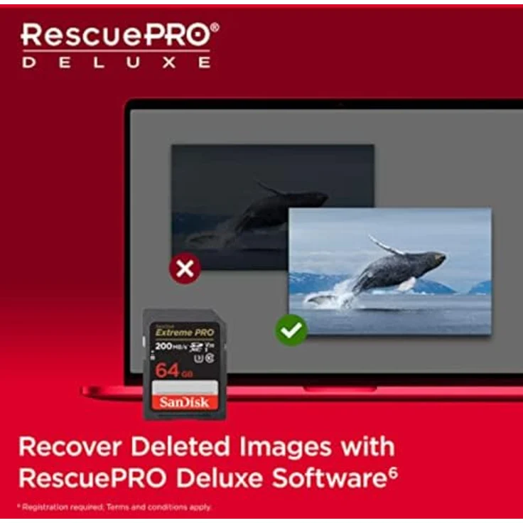 SanDisk Extreme PRO 64 GB SDXC Speicherkarte Class 3 V30 170 MB-s 90 MB-s (SDSDXXU-064G) – Bild 6