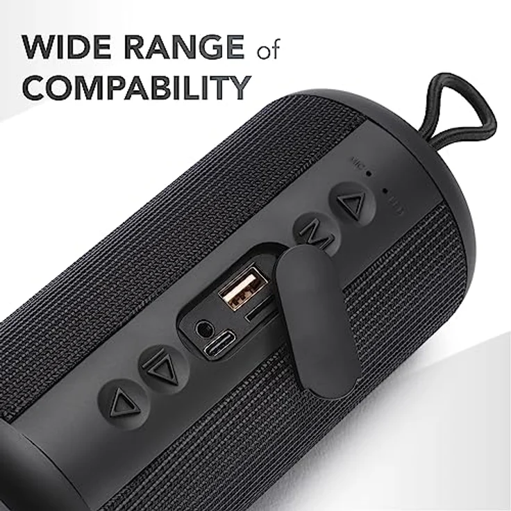 NGS MusicSound Wireless Vertical Bluetooth Lautsprecher, schwarz – Bild 3