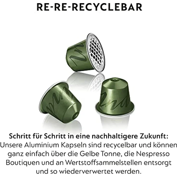 Nespresso ORIGINAL Vienna Lungo, Mittlere Röstung, 100 Kaffeekapseln, kompatibel mit ORIGINAL Kaffeemaschinen – Bild 5