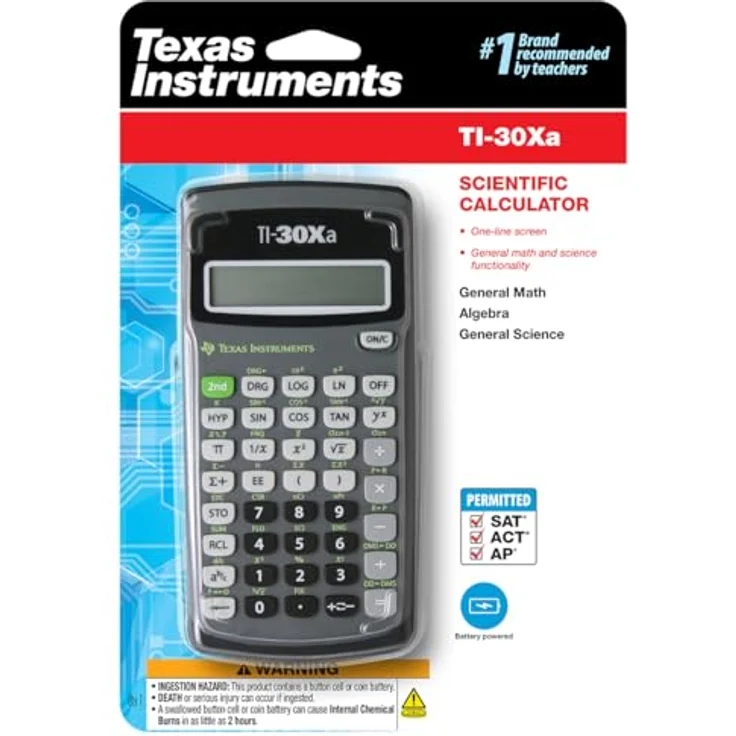 Texas TI30XA Wissenschaftlicher Taschenrechner – Bild 9