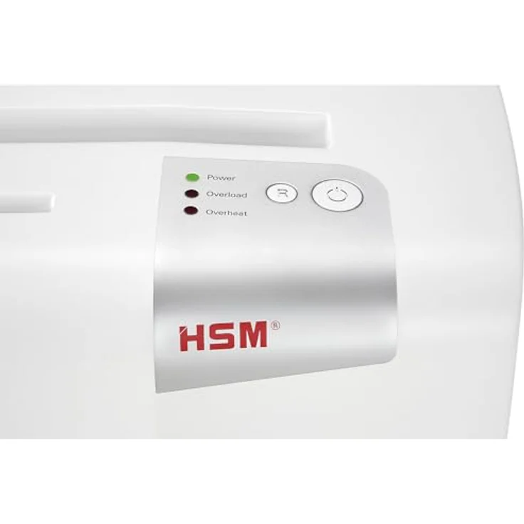 HSM shredstar X5 Aktenvernichter, Sicherheitsstufe P-4, 5 Blatt (Partikelschnitt) mit CD-Schredder – Bild 2
