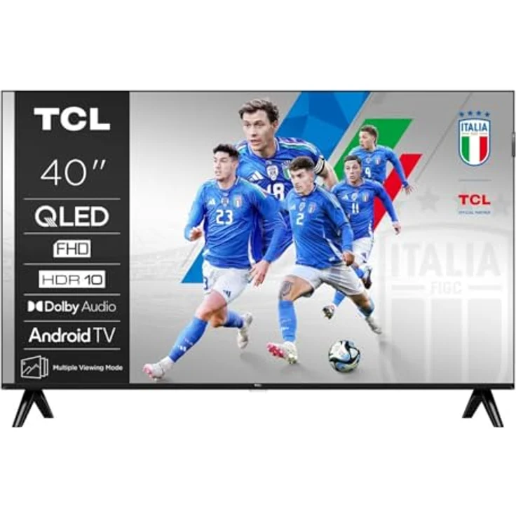 TCL 40S5K, 102 cm (40 Zoll) QLED LCD-TV mit HDR, Smart TV und Google TV – Bild 1