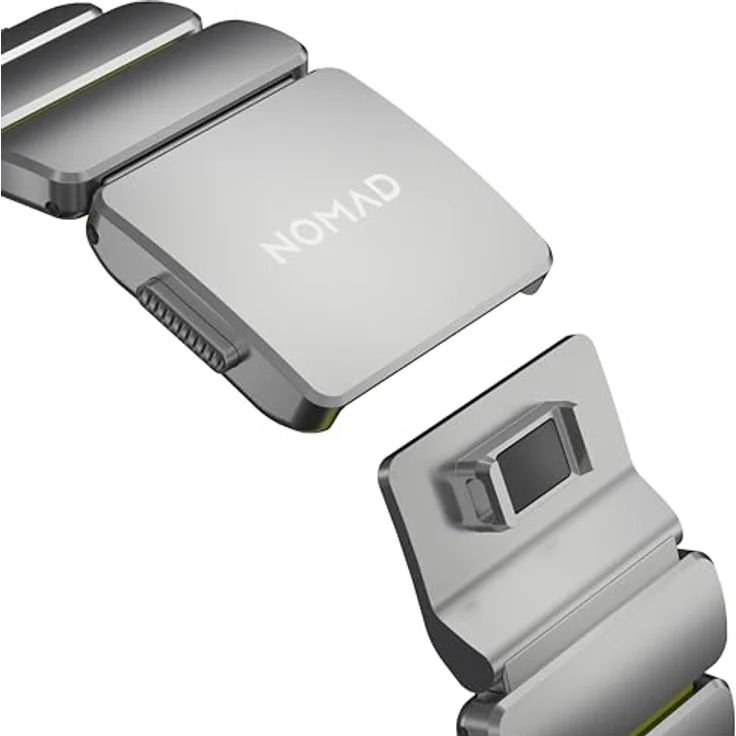 NOMAD Stratos Band I, Hybrid-Design für Apple Watch 42/44/45/46/49mm, Wasserresistent, Natural Volt – Bild 4