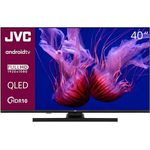 JVC QLED TV 40 Zoll Fernseher Full HD Android Smart TV (HDR, Triple-Tuner, Bluetooth) LT-40VQF545A, Kontrastreiche QLED-Bilder, Android Smart TV mit Google Play Store, Schwarz