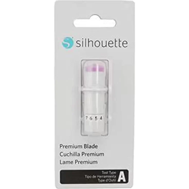 Silhouette PREMIUM BLADE, Ersatzmesser für Papierschneidemaschinen mit bis zu dreifacher Lebensdauer, Blau/Weiß – Bild 2