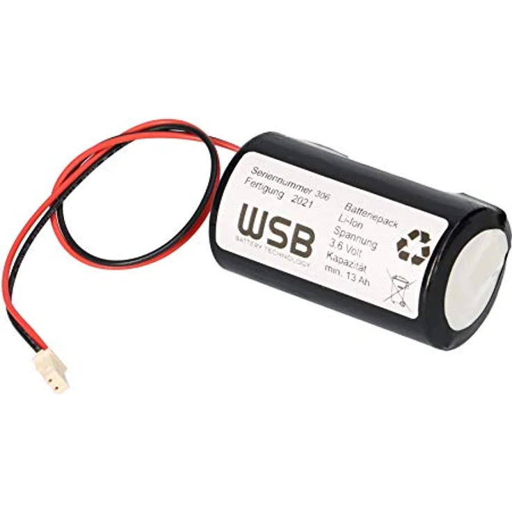 Akkuman Lithium Batterie kompatibel Visonic Sirene 710 720 730 730-8AC Typ ER34615M/W200 0-9912-K, gezielte Ersatzlösung für zuverlässige Energieversorgung – Bild 6