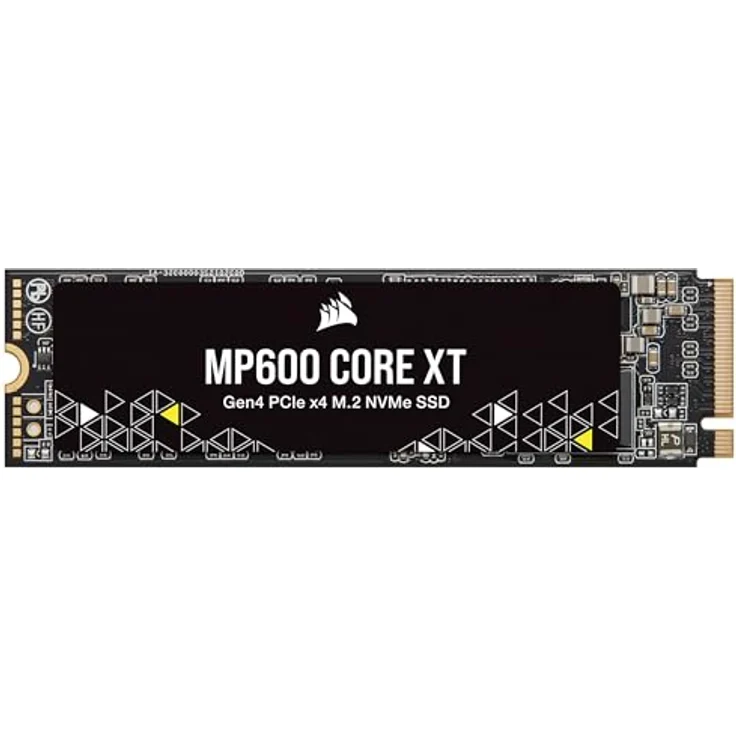 Corsair MP600 CORE XT 2TB M.2 PCIe Gen4 NVMe SSD – Bis zu 5900MB/s – QLC NAND – M.2 2280 – Schwarz – Bild 1