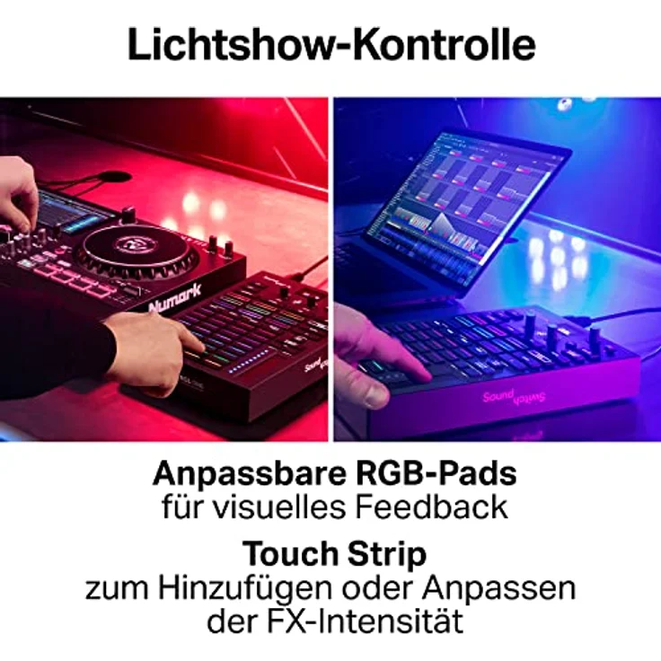 SoundSwitch Control One – Professioneller DMX DJ-Beleuchtungs-Controller mit 3 Monaten SoundSwitch Softwarezugang, DMX und Phillips Hue Support – Bild 3