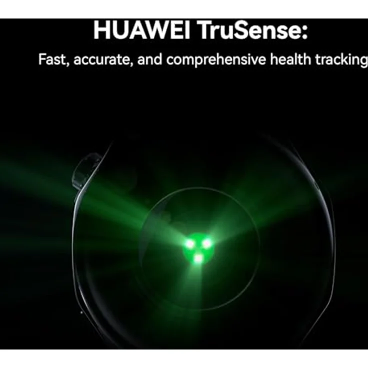 Huawei Watch GT 6 Pro, 46mm Smartwatch mit schwarzem Armband und umfangreichen Fitness-Funktionen – Bild 8