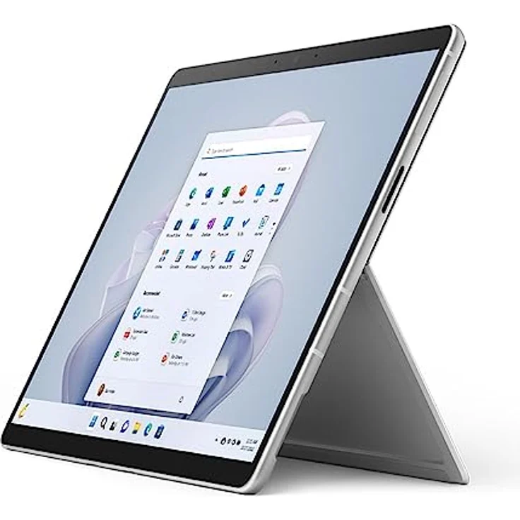 Microsoft Surface Pro 9, i5, 8GB RAM, 256GB SSD, Win 11 Home, 13 Zoll 2-in-1 Tablet/Laptop, Platin, powered by Intel Evo Plattform – Bild 1