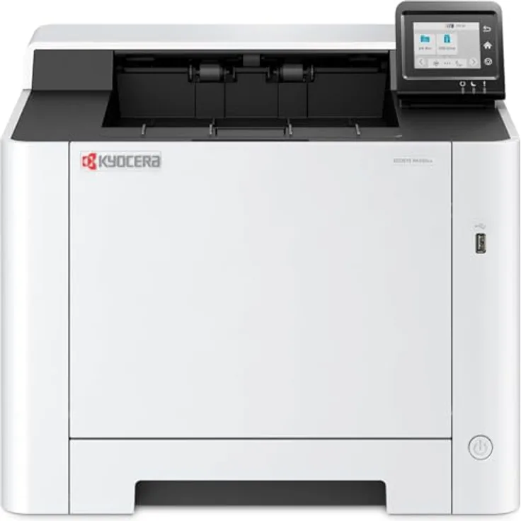Kyocera Ecosys PA2101cx/Plus Laserdrucker Farbe, 21 Seiten pro Minute, inkl. schwenkbarem Touchpanel, LAN, USB 2.0 und Mobile-Print, 3 Jahre Full Service Vor-Ort