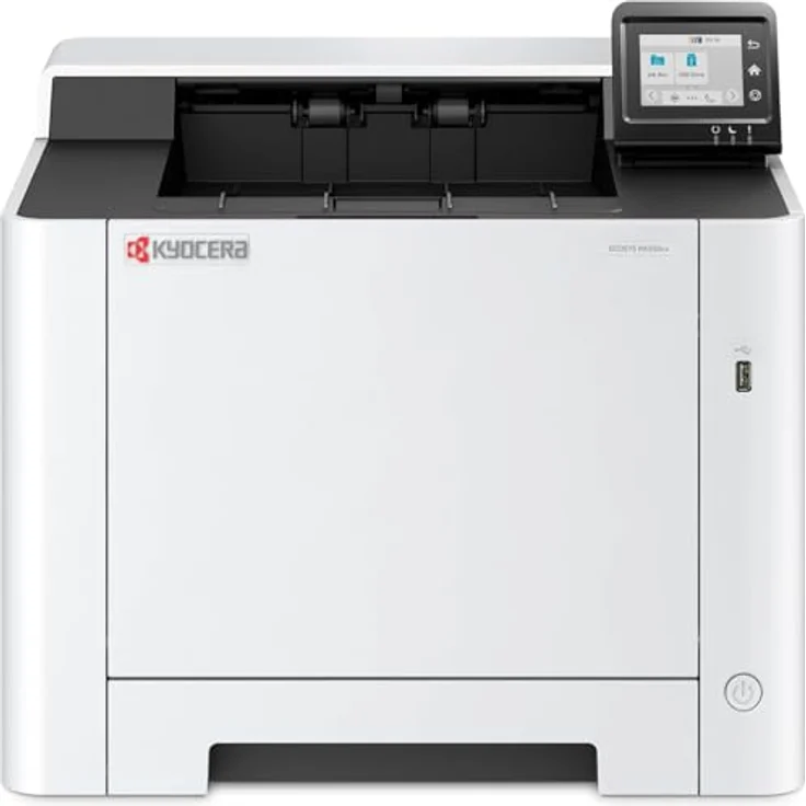 Kyocera Ecosys PA2101cx/Plus Laserdrucker Farbe, 21 Seiten pro Minute, inkl. schwenkbarem Touchpanel, LAN, USB 2.0 und Mobile-Print, 3 Jahre Full Service Vor-Ort – Bild 1
