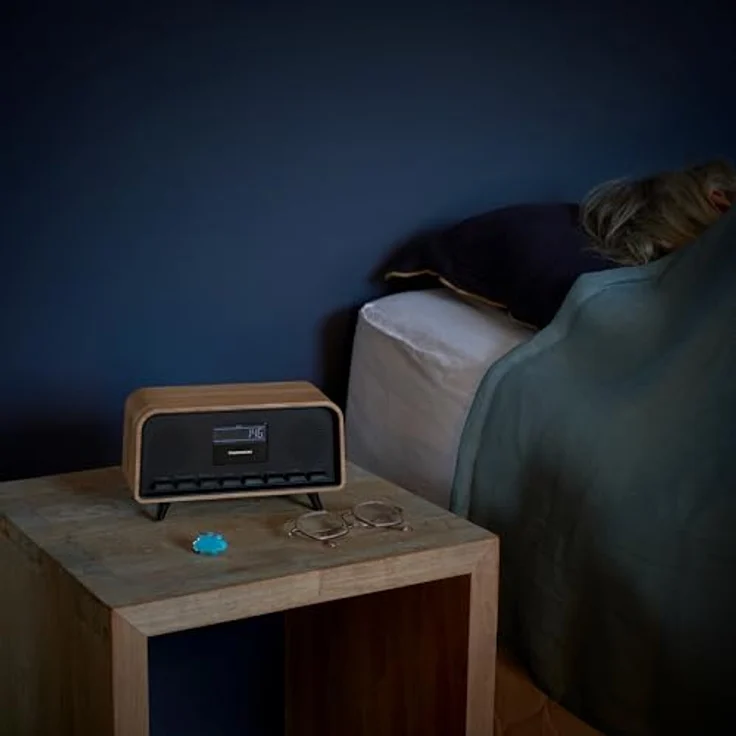 Thomson Radio Vintage Cosy noir, FM Radio mit Bluetooth und 50 Watt Leistung, Schwarz – Bild 4