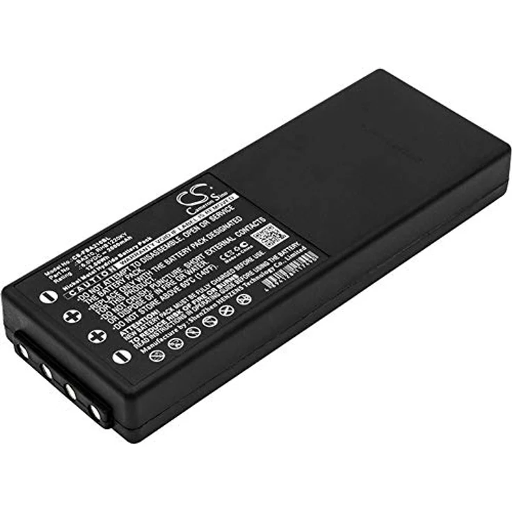 Cameron Sino CS-FBA210BL Akkus 2000mAh Schwarz, Kompatibel mit [HBC] BA14061, Fub06 Eex, FUB10AA, FUB10XL, FUB78AA, PM471560, Radiomatic BA210040, Radiomatic BA211060, Radiomatic BA213020, Radiomatic BA214060, Radiomatic – Bild 2