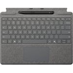 Microsoft Surface Pro mit Slim Pen Tastatur mit Touchpad (mit Slim Pen), Platin