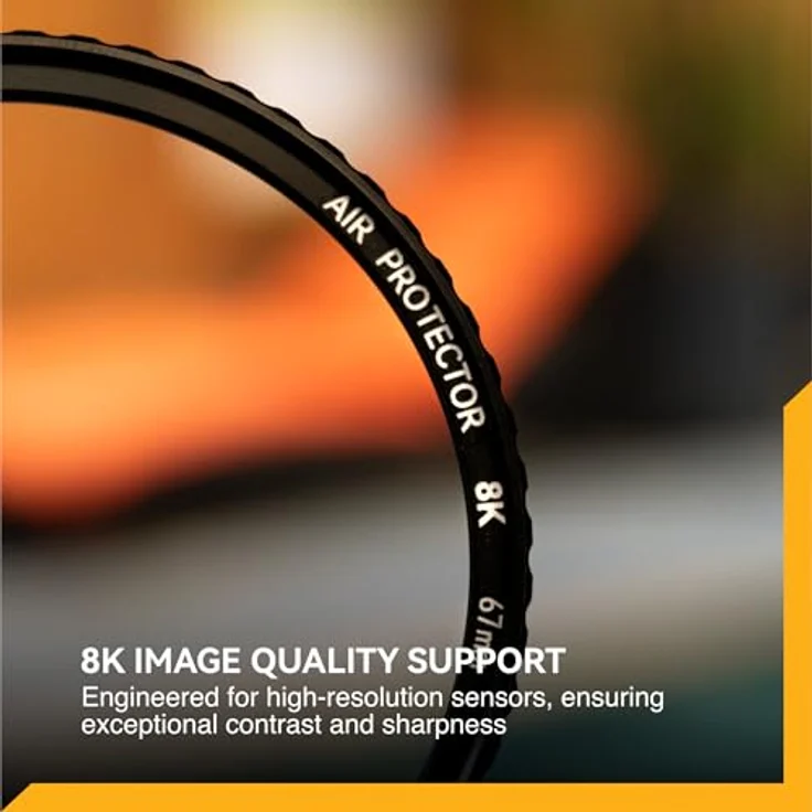 Nisi Air Protector, Objektivfilter mit 99,8 % Lichtdurchlässigkeit, transparente Nano-Beschichtung für 8K-Bildqualität – Bild 3