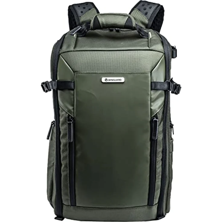 Vanguard VEO SELECT 48BF GR, Fotorucksack mit Platz für Spiegelreflexkamera und bis zu fünf Objektive, Grün – Bild 1