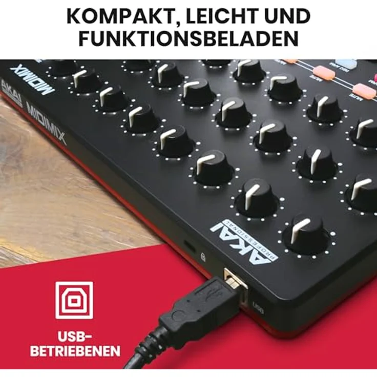 AKAI Professional Midimix - Voll zuweisbarer, portabler MIDI Mixer & DAW Controller – Bild 6