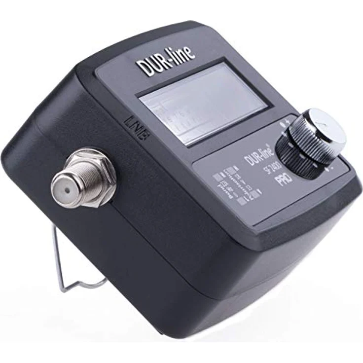 DUR-line SF 2400 - Satfinder - Messgerät zur exakten Justierung Ihrer Digitalen Satelliten-Antenne - mit hoher Eingangsempfindlichkeit - inkl. F-Kabel – Bild 5