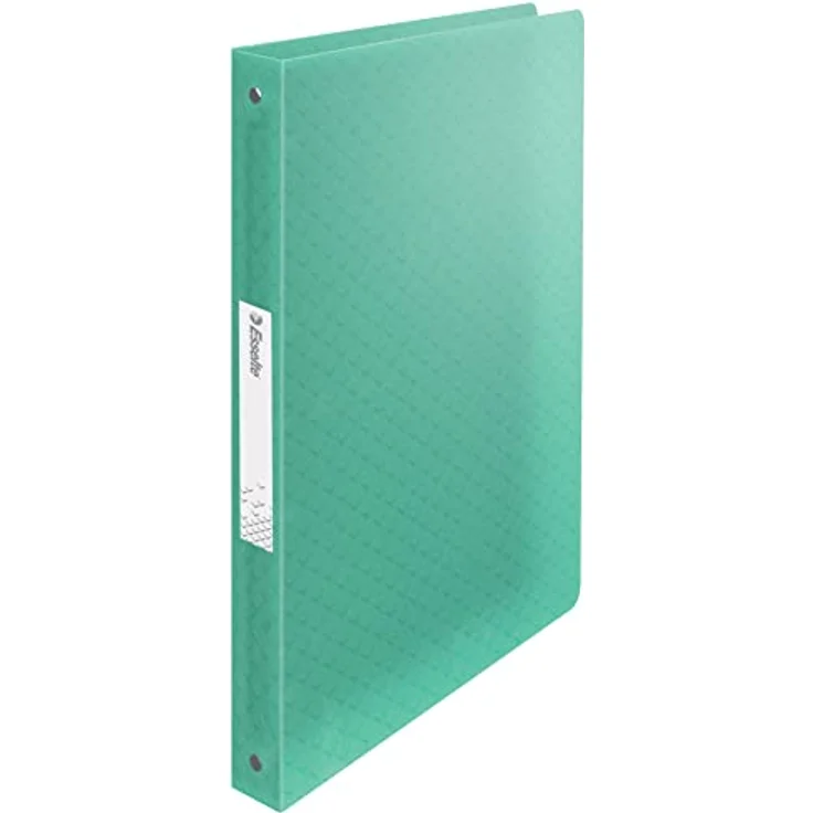 Esselte Colour'Breeze 4-Ring Binder, A4 Ringbuch mit 20 mm Ringmechanik, grün, für bis zu 140 Blätter – Bild 1