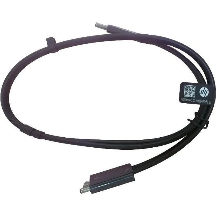 HP Thunderbolt 0.7m Combo, USB Kabel für schnelle Datenübertragung, schwarz