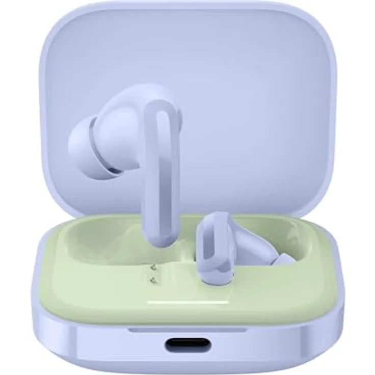 Xiaomi Redmi Buds 5, Bluetooth 5.3 In-Ear Kopfhörer, 46dB Aktive Geräuschunterdrückung, bis zu 40 Stunden Akku, Dynamischer Treiber, 5ATM wasserfest - Sky Blue – Bild 1