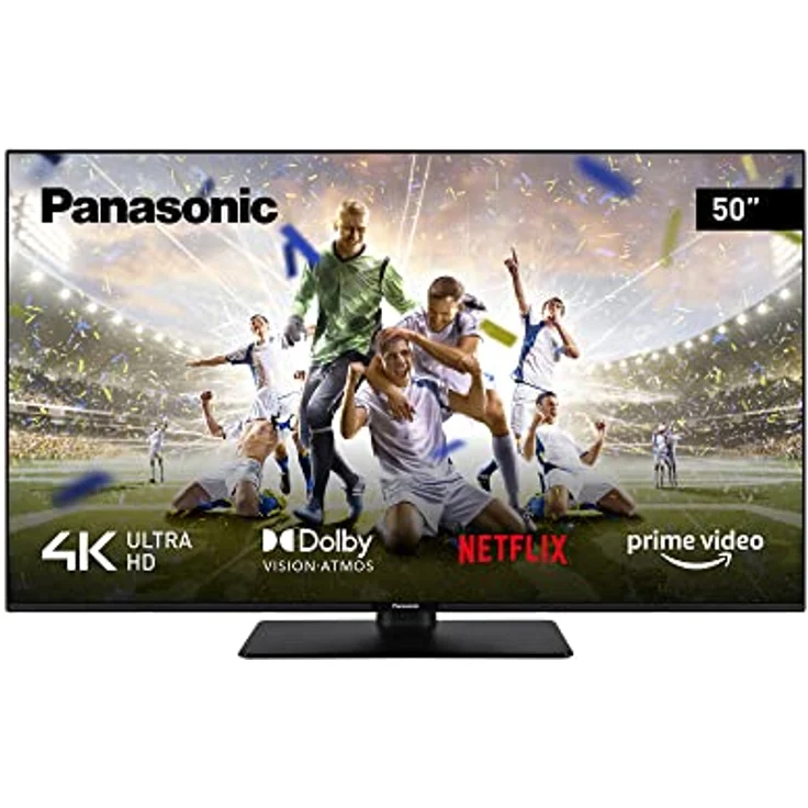 Panasonic TX-50MX600E, 50 Zoll 4K Ultra HD LED Smart TV, High Dynamic Range (HDR), Linux TV, Dolby Atmos & Dolby Vision, Google Assistant & Amazon Alexa Unterstützung, Bluetooth, Schwarz – Bild 1