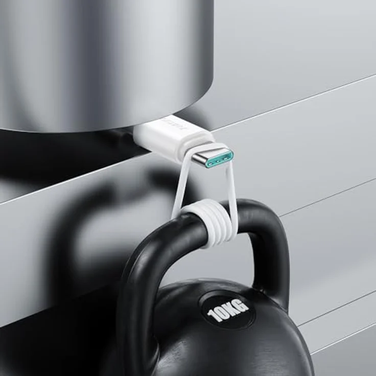 Joyroom S-UC027A9, 3A USB-C Kabel 1m, Schnelles Lade- und Datenübertragungskabel in Weiß – Bild 7