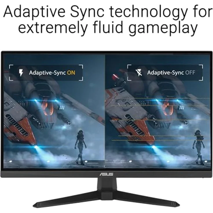 ASUS TUF Gaming VG279QE5A, 27 Zoll Full HD Monitor mit 1920 x 1080 IPS, 146Hz (OC), 1ms Reaktionszeit, ELMB Sync, Lautsprecher, HDMI, DisplayPort – Bild 3