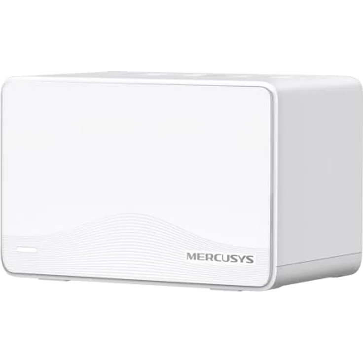 MERCUSYS Halo H25BE Mesh WLAN Set (2er-Pack), Wi-Fi 7 BE3600 Dualband-Router & Repeater mit 3 × Gigabit-Anschlüssen, MU-MIMO, WPA3 und Kindersicherung, empfohlen für 2–4 Schlafzimmer – Bild 1