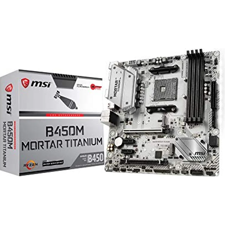 MSI B450M Mortar Titanium – Bild 2