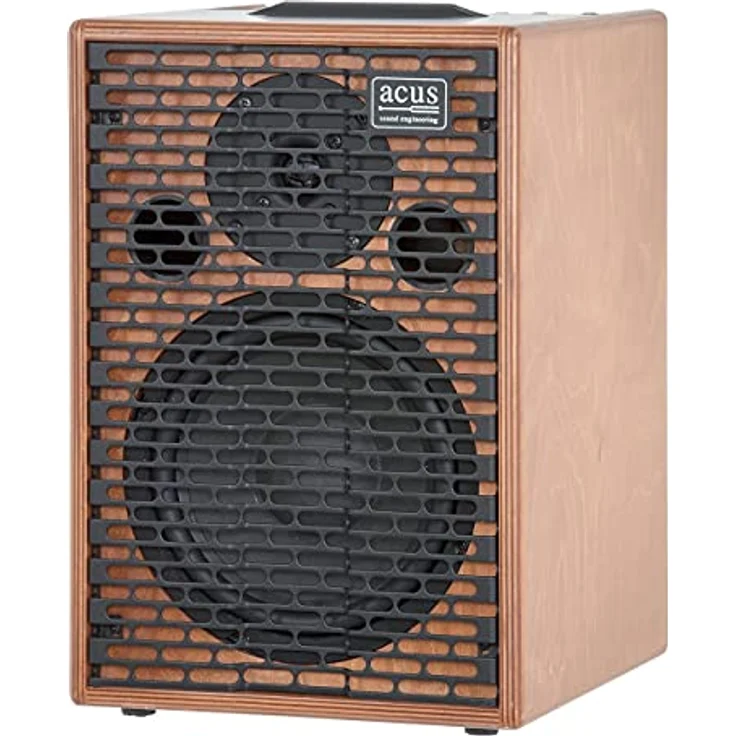 Acus Sound Engineering One for Street 8 Wood, PA Lautsprecher mit 8"-Lautsprecher, Bluetooth, batteriebetrieben, Braun – Bild 2