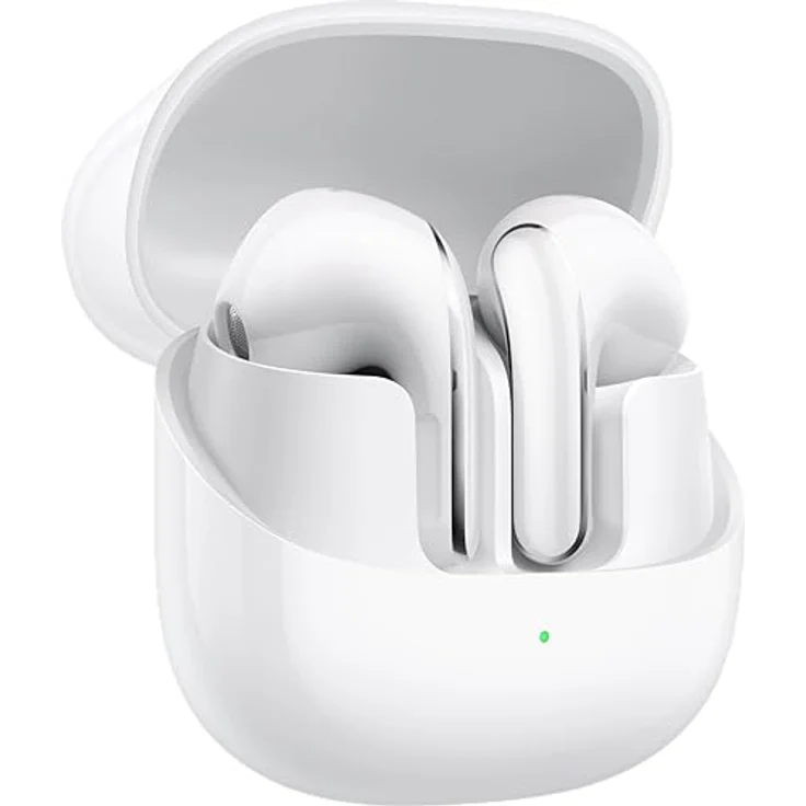 Xiaomi Buds 5 - In-Ear Kopfhörer mit 40dB Hybrid Active-Noise Cancelling, 39 Stunden Akkulaufzeit, Dual-Magnet Treiber & 5 EQ-Einstellungen, AI-Windgeräuschunterdrückung, Google Fast Pair, Weiß – Bild 3