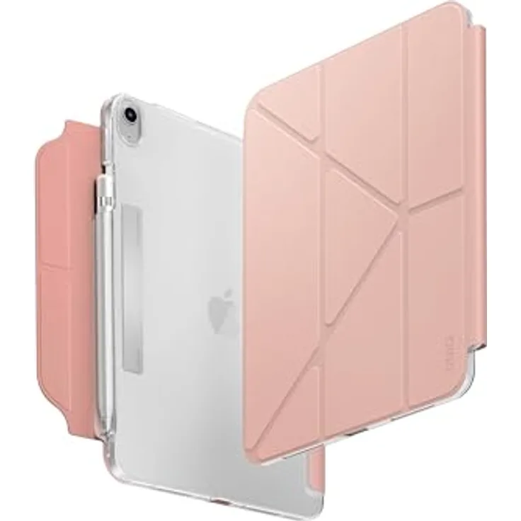 Uniq Case Camden Click für iPad 11" A16 (2025) / iPad 10.9" 10. Gen. (2022), Tablet Hülle, pink