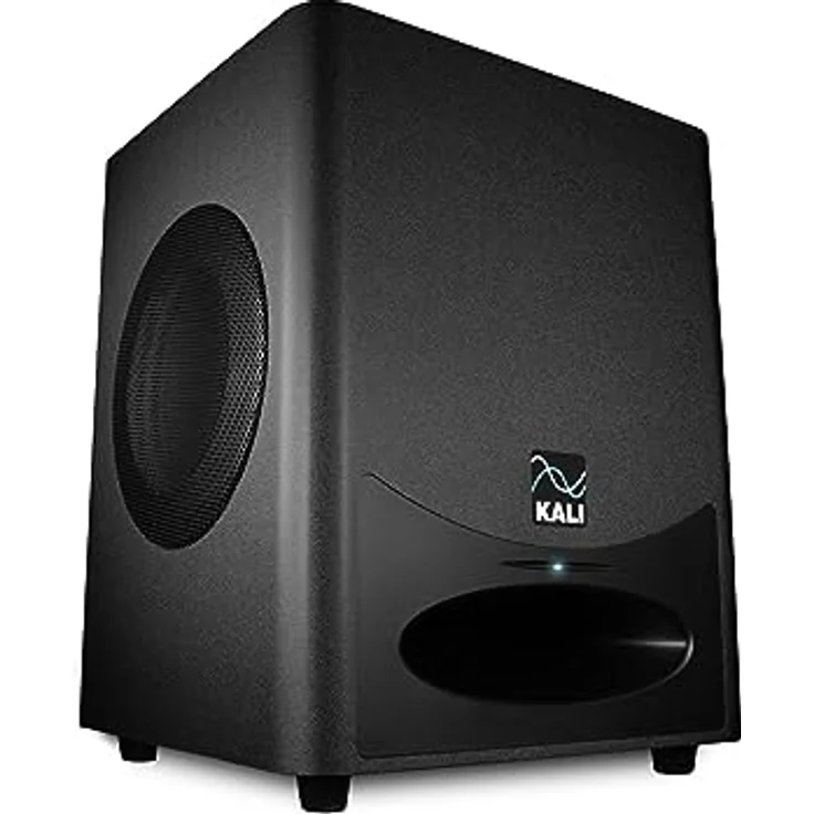 Kali Audio WS-6.2, aktiver Studio-Subwoofer mit doppeltem 6,5-Zoll-Langhub-Tieftöner, Schalldruck bis zu 120 dB und Frequenzgang von 27 Hz, Schwarz – Bild 1
