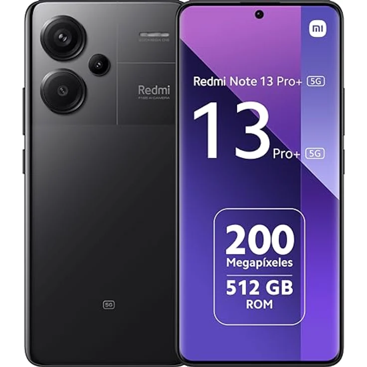 Xiaomi Redmi Note 13 Pro+ 5G 512GB, 12GB, black – Bild 1