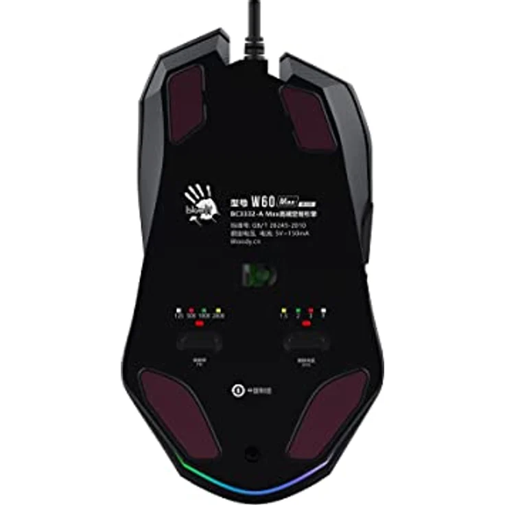 A4TECH Bloody W60 MAX Stone Black USB (Activated) – Bild 9
