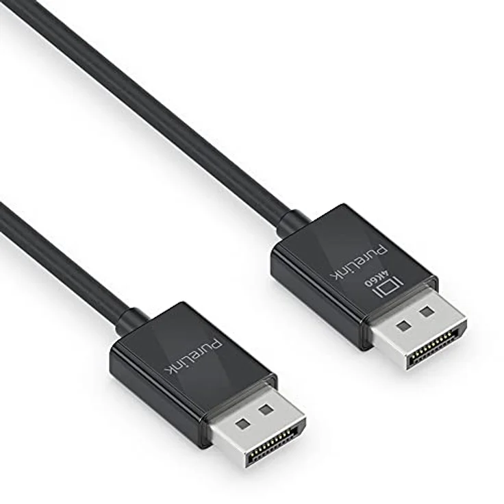 PureLink DisplayPort 1.3 Kabel, 4K Ultra HD 60Hz, 21,6GB/s Bandbreite, vergoldete Steckkontakte, 2,00m, schwarz – Bild 1