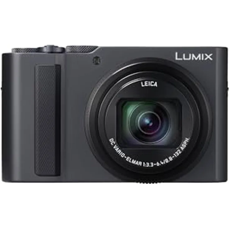 Panasonic LUMIX DC-TZ300E, 20,1MP Reisezoom-Kamera mit 15x Leica Optischem Zoom, 1,0-Typ BSI-Sensor, 4K Video und Foto, 5-Achsen-Stabilisierung, Silber