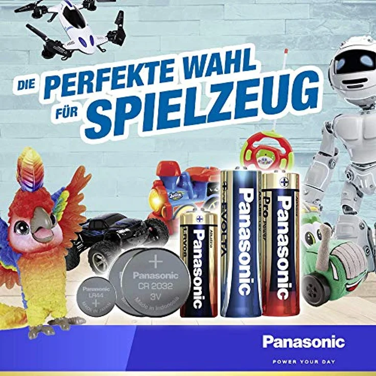 Panasonic Pro Power Alkali-Batterie, AA Mignon, 16er Pack, langanhaltende Energie für Geräte mit mittlerem bis hohem Energieverbrauch, Alkaline – Bild 3