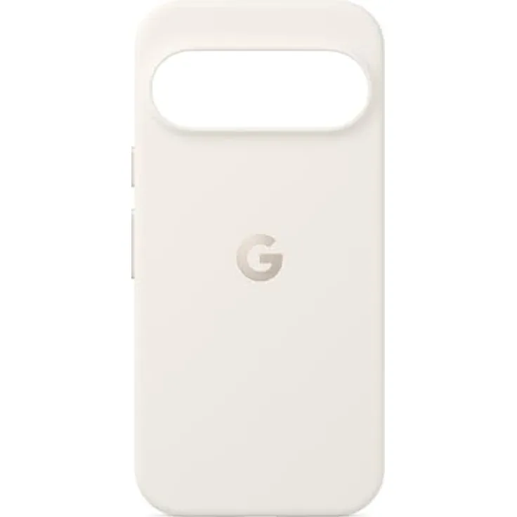 Google Pixel Case mit Pixelsnap für Pixel 10 und Pixel 10 Pro, beige Smartphone Hülle mit kabelloser Ladegeräte-Kompatibilität