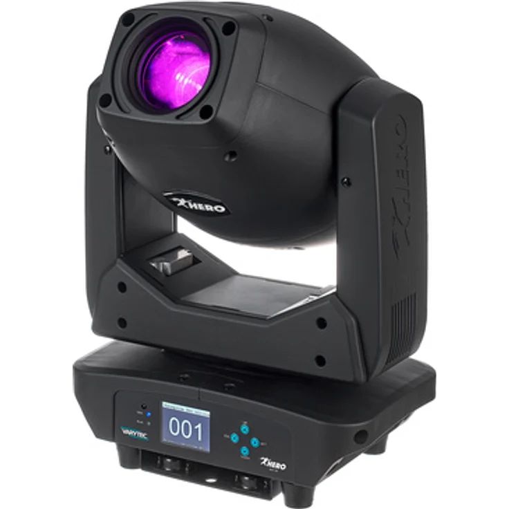 Varytec Hero Spot 230, 230 Watt LED Moving Head mit motorisiertem Focus, Zoom und Silent-Modus