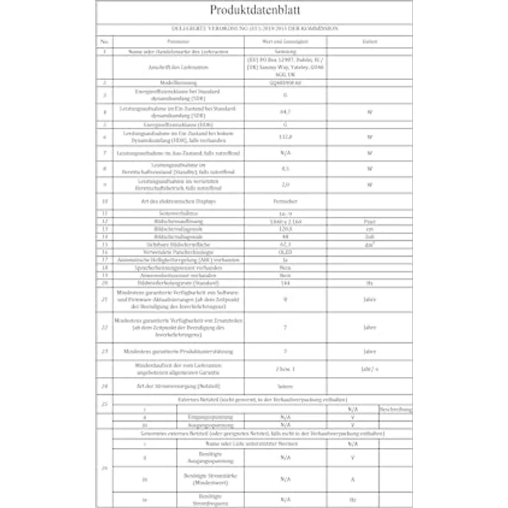 SAMSUNG OLED GQ48S90F 4K Vision AI Smart OLED TV (48 Zoll / 121 cm, UHD 4K, SMART TV, Tizen™ Smart TV), Samsung S90F – Bild 2