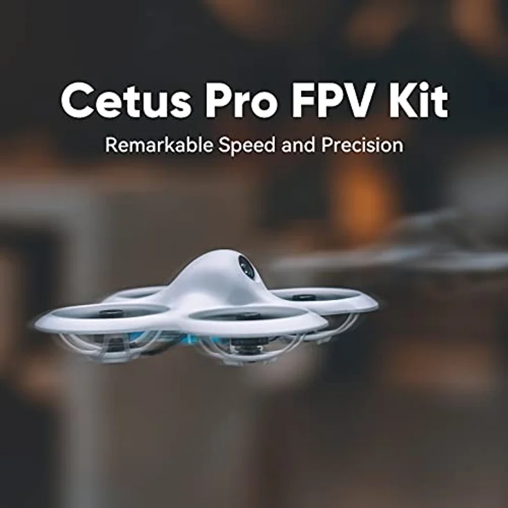 BetaFPV Cetus Pro FPV Kit, Indoor-Renn-Drohne mit bürstenlosen Motoren und Echtzeit-Videoübertragung, Mehrfarbig – Bild 7