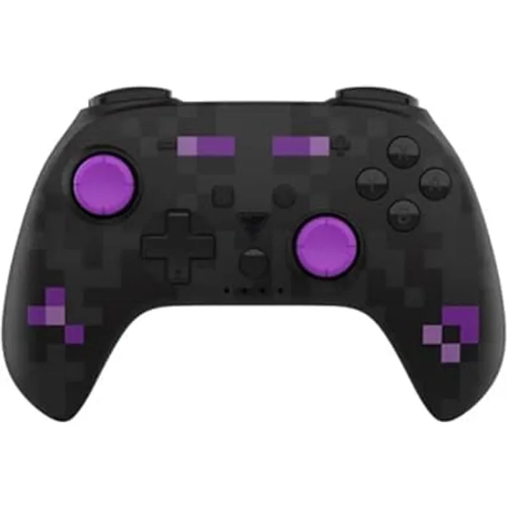 DRAGON SHOCK Poptop Wireless Cubes Gaming Controller, kabelloser BT Controller in Schwarz für Nintendo Switch und PC