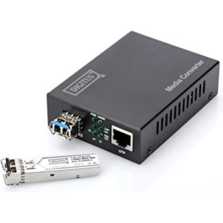 DIGITUS Gigabit SFP Modul, Mini GBIC, Singlemode, LC Simplex (BiDi), Tx 1550nm - Rx 1310nm, 20 km, 1.25 Gbit-s – Bild 5