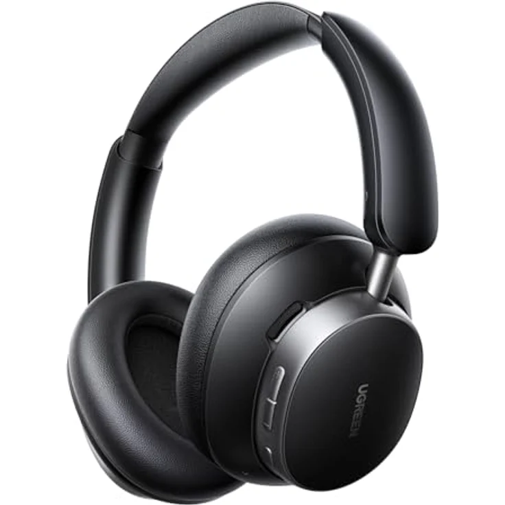 UGREEN Studio Pro, Kabellose Over-Ear Kopfhörer mit Hybrid Adaptive Active Noise Cancelling, Bluetooth 6.0, Hi-Res Audio, 120h Spielzeit, Duale Verbindung, Schwarz – Bild 1