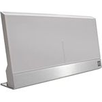 One For All – 3G/4G/5G-blockfilter - DVB-T2 Zimmerantenne – Digital-TV in Full HD – Signal Clear-Technologie– 0 bis 25 km Reichweite – Weiß – SV9386-5G