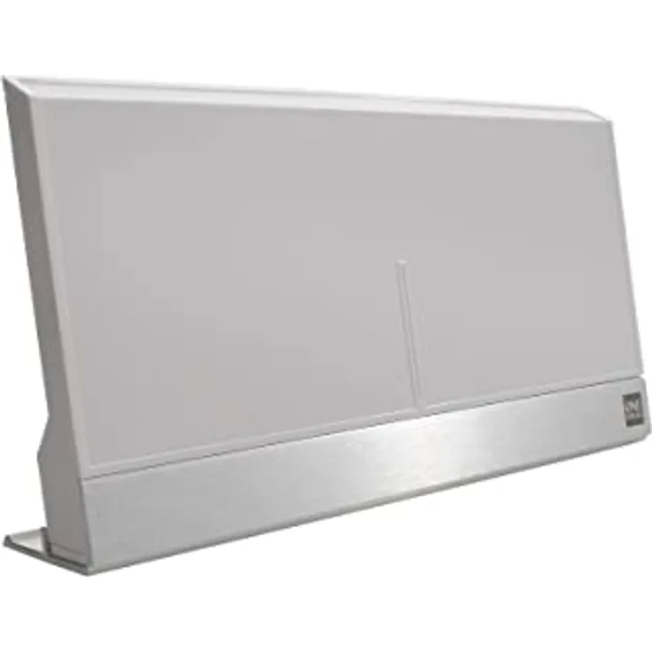 One For All – 3G/4G/5G-blockfilter - DVB-T2 Zimmerantenne – Digital-TV in Full HD – Signal Clear-Technologie– 0 bis 25 km Reichweite – Weiß – SV9386-5G