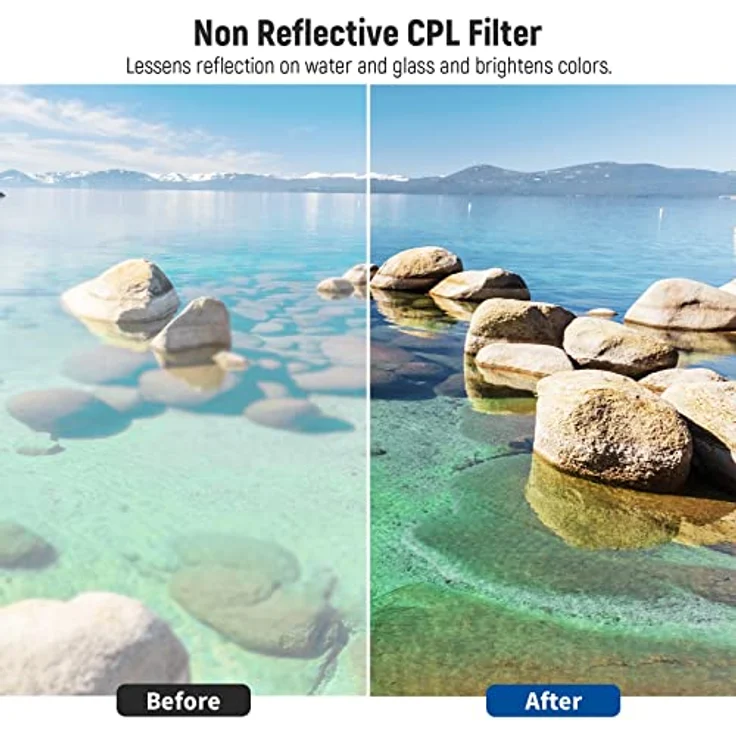 Neewer 67 mm Profi UV CPL FLD Objektiv Filter und ND Neutral Density Filter (ND2, ND4, ND8) Zubehör-Kit für Nikon (D5200 D7000 D7100 D90) DSLR-Kameras – Bild 4